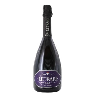 spumante dosaggio zero trento doc riserva 2014 75 cl letrari - enoteca pirovano