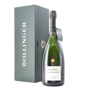 champagne la grande anneè 2014 1.5 lt cassa legno bollinger - enoteca pirovano