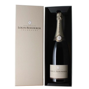 champagne collection 245 1.5 lt louis roederer cardboard box  - enoteca pirovano