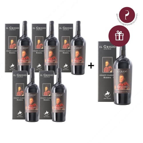 promozione chianti classico riserva docg il grigio 2022 1.5lt san felice - enoteca pirovano