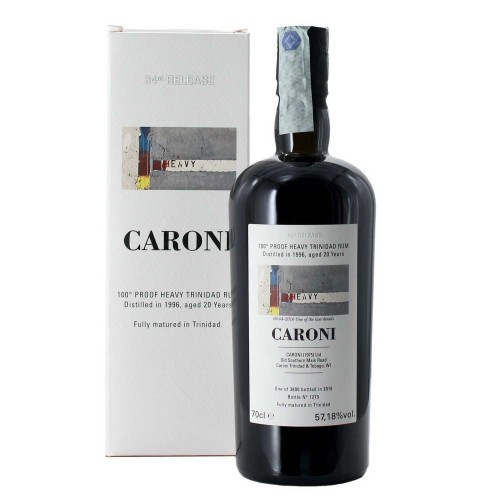 rum trinidad 100° proof 1996 20 years 70 cl caroni  - enoteca pirovano