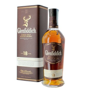 whisky glenfiddich 18 anni 40% 70 cl - enoteca pirovano