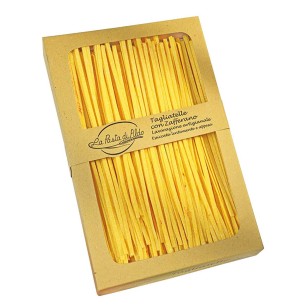 tagliatelle con zafferano 250 gr la pasta di aldo - enoteca pirovano