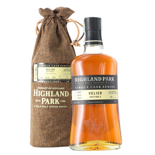 single malt scotch whisky velier edition 2 12 year old 70 cl highland park - enoteca pirovano