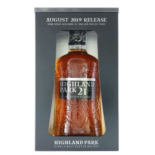 single malt scotch whisky august 2019 release 21 year old 70 cl highland park - enoteca pirovano