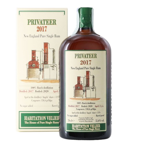 Pure Single Rum 3 Years Old Habitation Velier 2017 70 cl Privateer