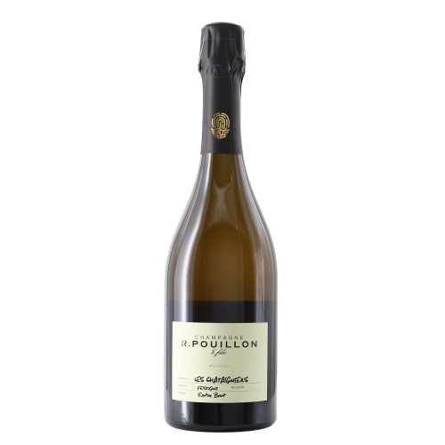 champagne extra brut les chataigniers 2015 75 cl r.pouillon - enoteca pirovano