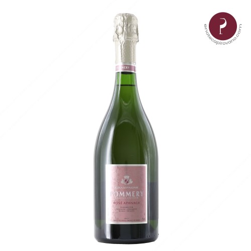 champagne rosé apanage 75 cl pommery - enoteca pirovano