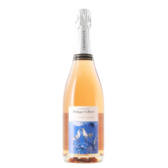 champagne brut rose' la bonne nouvelle 75 cl gilbert philippe - enoteca pirovano