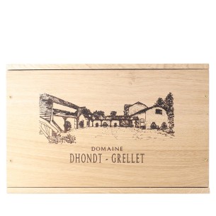 champagne extra brut blanc de blancs les pensées 2009 cassetta 3 x 75 cl dhondt-grellet - enoteca pirovano 2