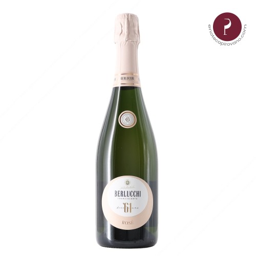 franciacorta rosè berlucchi 61 75 cl  - enoteca pirovano