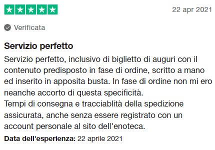 servizio perfetto